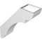 Ekena Millwork 5 1/2-in. W x 18-in. D x 22-in. H Olympic Architectural Grade PVC Knee Brace BRCP055X18X22OLY - alternate 2